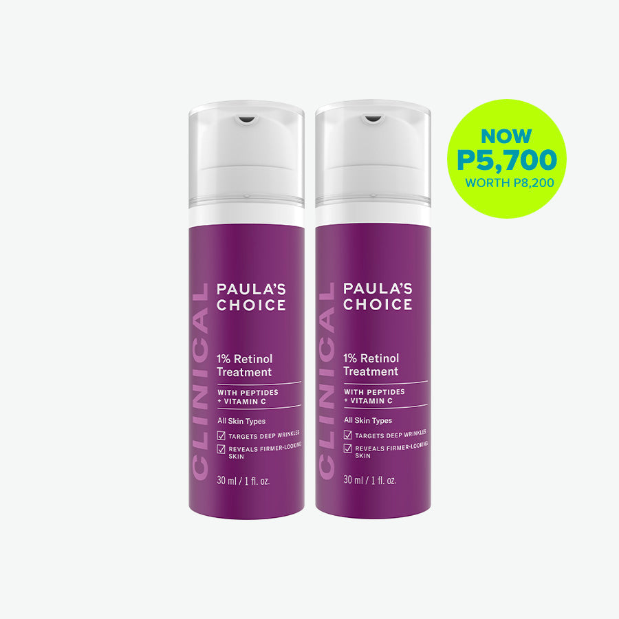 1% Retinol Treatment Duo Bundle