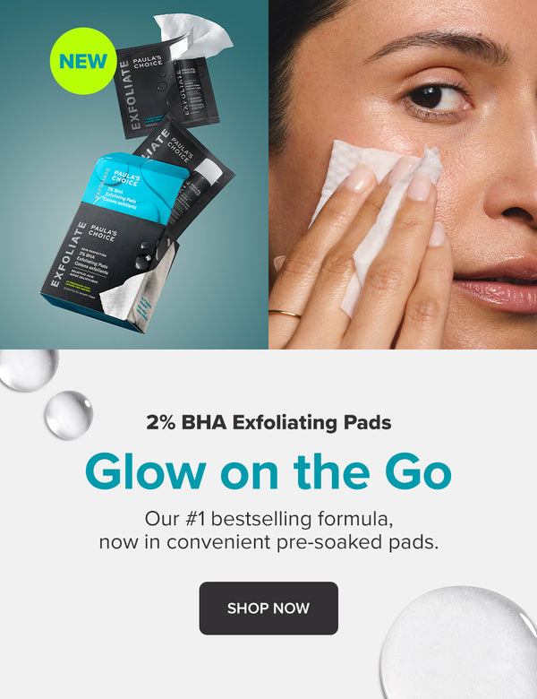 skin perfecting 2pct bha exfoliating pads