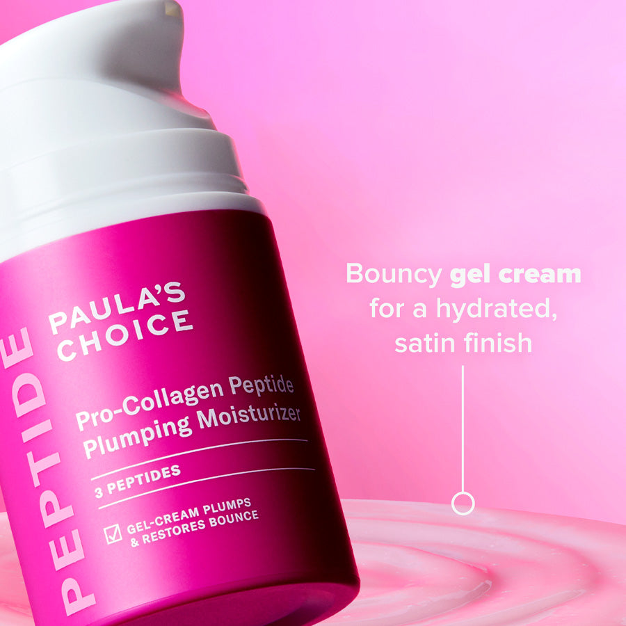 Pro-Collagen Peptide Plumping Gel-Cream Moisturizer with 3X Peptides ...